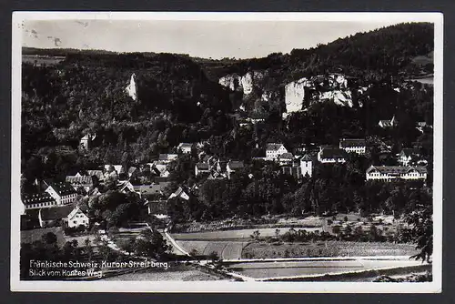 83472 AK Streitberg Wiesenttal  Fränkische Schweiz Blick von Kontes Weg 1936