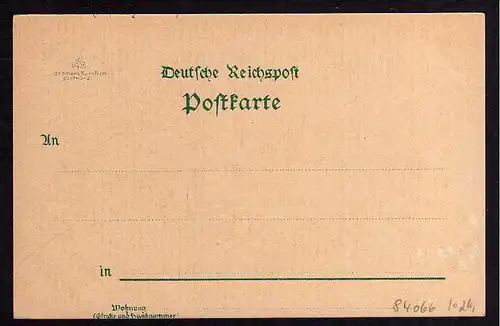 84066 AK Nordlünen bei Lünen Gasthaus Stockmann Litho um 1900