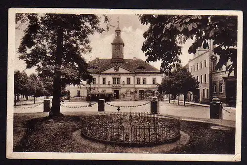 74883 AK Frankenhausen Kyffhäuser Markt Ratskeller Gaststätte Weihnachten 1914