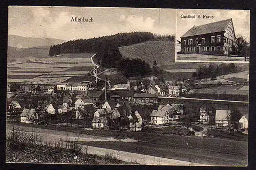 70853 AK Allenbach Hilchenbach 1924 Gasthof Kraus