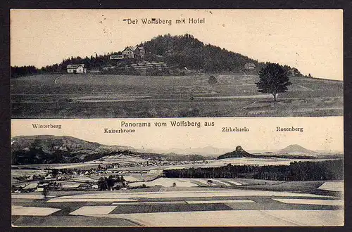 69667 AK Hotel Restaurant auf dem Wolfsberg Schandau