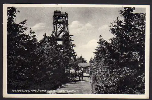 67199 AK Smrk Tafelfichte Isergebirge Aussichtsturm