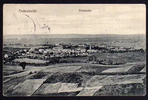 66312 AK Finkenwalde Panorama 1914 Zdroje Stettin
