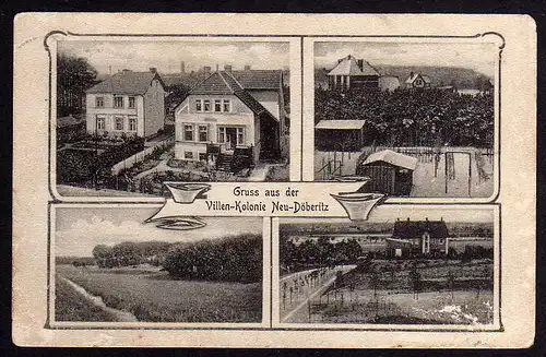 62126 AK Dallgow Neu Döberitz Villen Kolonie ca. 1910