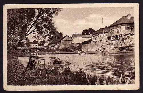 60500 AK Kowel Ukraine ?????? An der Turya Feldpost 1918