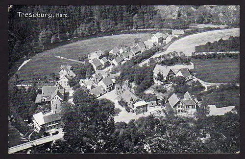 49706 AK Treseburg Harz 1909, gelaufen 1909