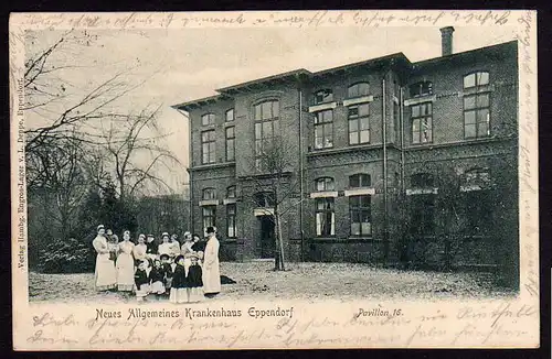 40923 AK Eppendorf Neues Allgemeines Krankenhaus 1903