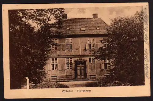 41026 AK Wohldorf Hamburg 1926 Herrenhaus