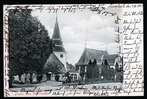41251 AK Vierlanden Curslack Kirche 1903