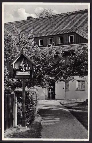 39151 AK Seeligstadt bei Arnsdorf über Radeberg 1937 Schülerinnenheim Landpost