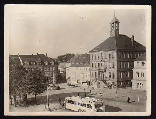 29887 Foto Bischofswerda Markt um 1930