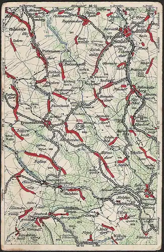 23468 AK Dippoldiswalde bis Deutsch Georgenthal Holzau Frauenstein Wrona