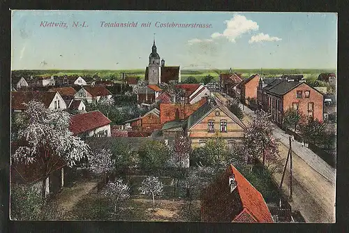 22193 AK Klettwitz Niederlausitz Costebrauer Strasse 1913 Verlag R. Kliemann