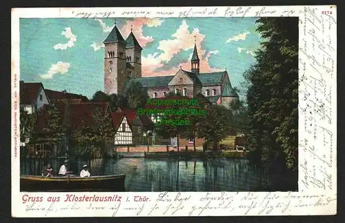 143948 AK Klosterlausnitz i. Thür 1904