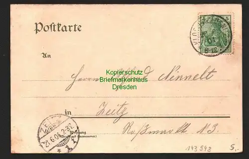 143948 AK Klosterlausnitz i. Thür 1904