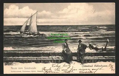 143912 AK Ostseebad Kellenhusen 1903 Dahme Holst.