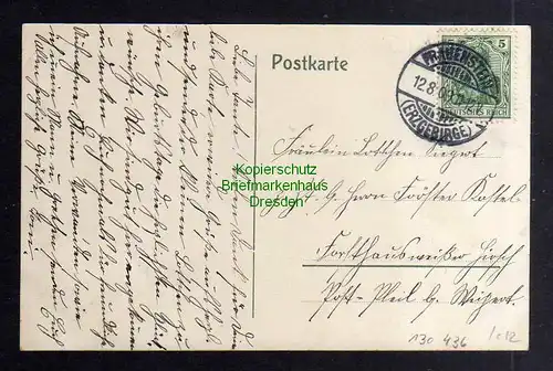 130436 AK Frauenstein i. Erzgeb. 1909