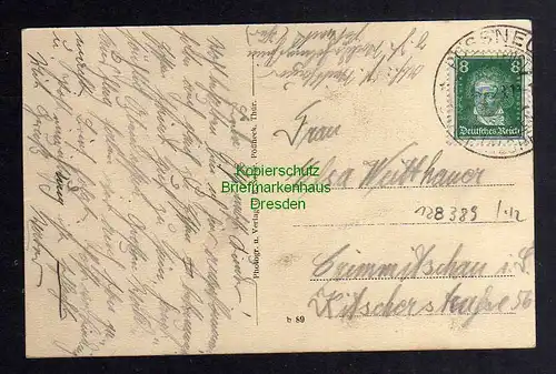 128389 AK Pößneck Wald Erholungsstätte 1928