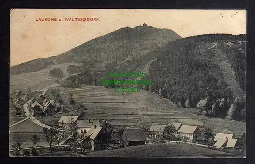 128228 AK Lausche und Waltersdorf 1919