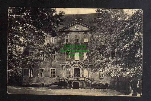 127936 AK Schloss Glauschnitz Post Königsbrück 1930