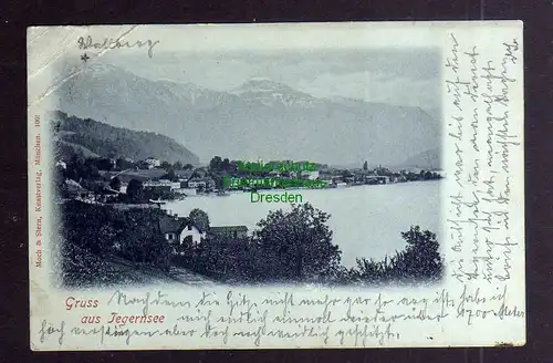 127400 AK Tegernsee 1899 Panorama