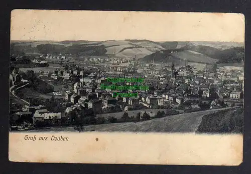 126902 AK Deuben Freital Panorama 1910