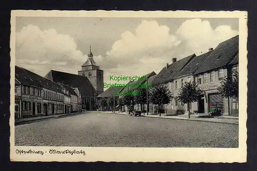 126797 AK Osterburg Altmark 1942 Marktplatz