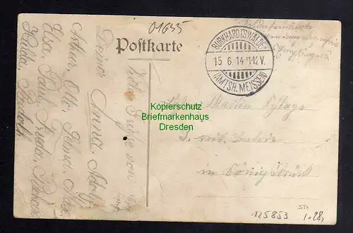 125853 AK Groitzsch  Perne Klipphausen 1914 Gasthof Kalkwerk