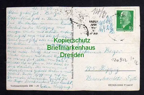 120972 AK Beucha Bez. Leipzig  Steinbruch 1957 Bergbau