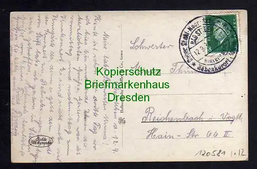 120581 AK Hölle Naila Bad Steben 1931 Fotokarte