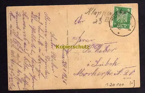 120100 AK Nusse 1919 Schleswig-Holstein
