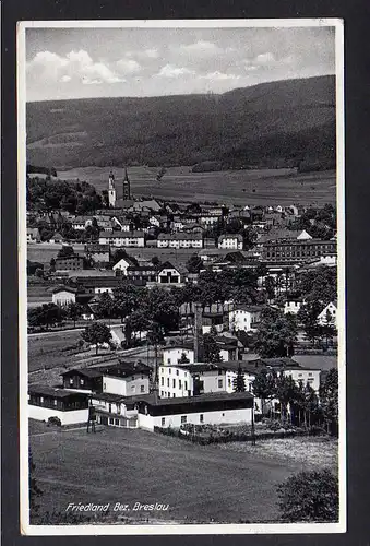 107554 AK Friedland Bez. Breslau Panorama 1934