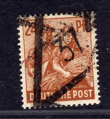 h2577 Handstempel Bezirk 37 79b Sternberg 24 Pfennig ** postfrisch gepr. BPP