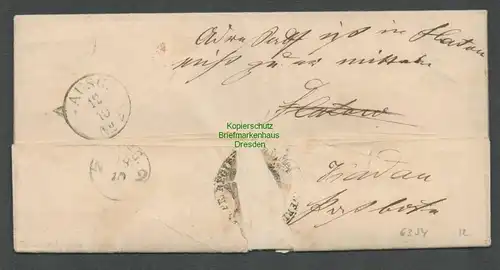 B6354 Brief Marienwerder 1859 Königl. Dienst Sache nach Flatow