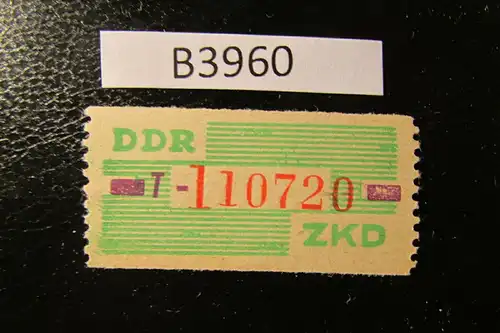 B3960 DDR ZKD B 24 T ** Original postfrisch Nr. 6 stellig