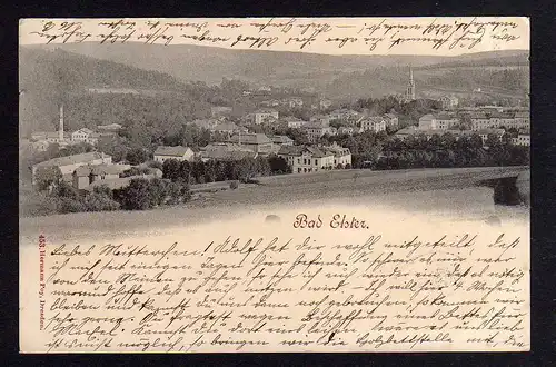 99584 AK Bad Elster Panorama 1898