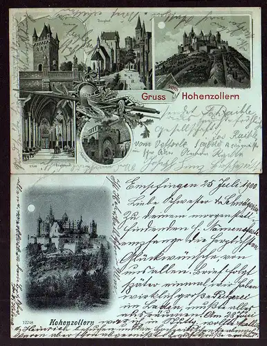 98879 2 AK Burg Hohenzollern Sigmaringen