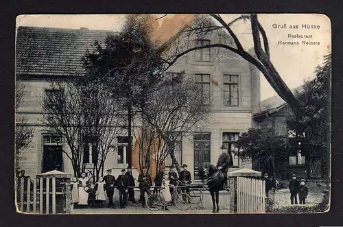 97559 AK Hünxe 1915 Restaurant Hermann Reiners