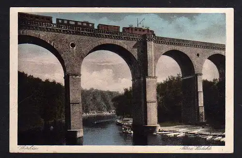 93311 AK Görlitz Neisse Viadukt mit Zug 1940