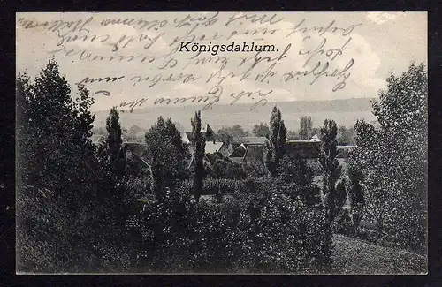 83763 AK Königsdahlum Ambergau Bockenem 1910