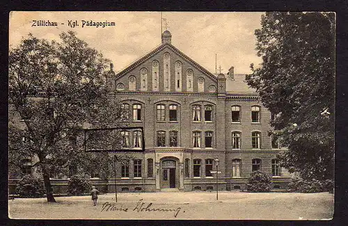 81263 AK Züllichau Kgl. Pädagogium 1914