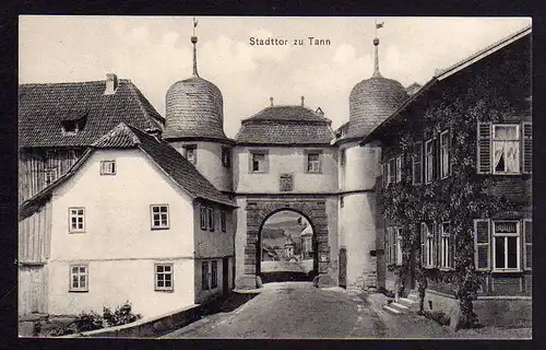 78392 AK Tann Rhön Stadttor zu Tann 1912