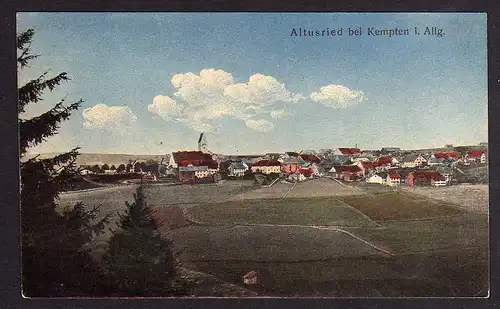 74643 AK Altusried bei Kempten Allgäu  1915