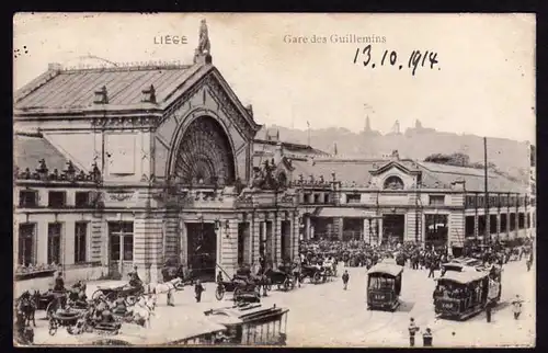41062 AK Liege 1914 Gare des Guillemins