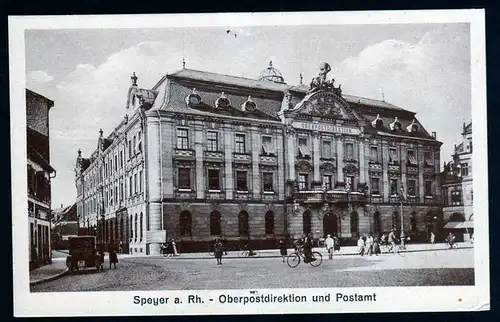 38319 AK Speyer a. Rh. Oberpostdirektion Postamt um 1910