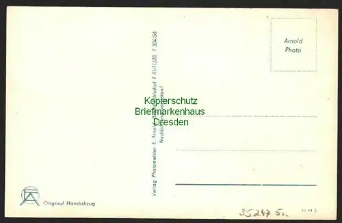 35247 AK HO Gaststätte Schrödermühle bei Freiberg  Sa. Verlag Brand-Erbisdorf