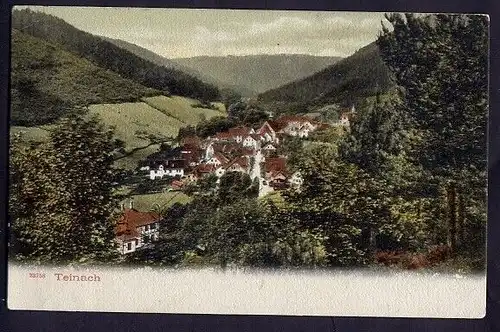 34050 AK Teinach 1904 Bad Teinach-Zavelstein, gelaufen  Feldpost ca . 1916