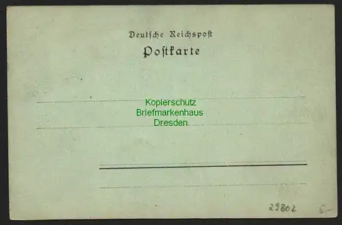 29802 AK Mainz Mondschein Ansichtskarte Dampfer ca. 1900, ungelaufen