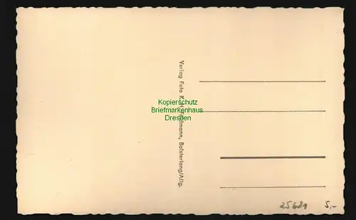 25621 AK Bosterlang Allg. Nebelhorn , ungelaufen