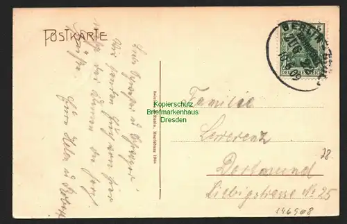 146908 AK Labes 1909 Kaiserhof Partie an der Chausseestrasse Lobez Pommern